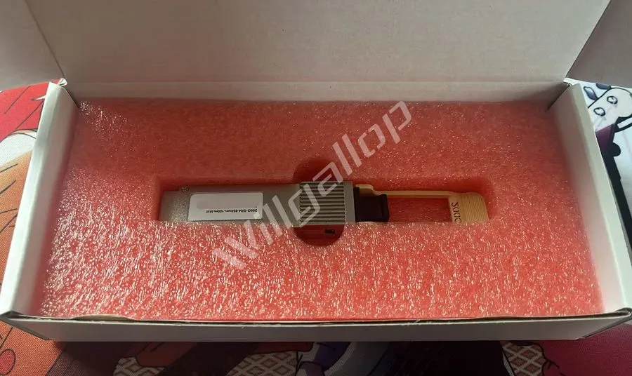 Трансивер QSFP56 200G SR4 Optical Transceiver 850nm MPO12-APC Multi-mode 100m — фото лота 1