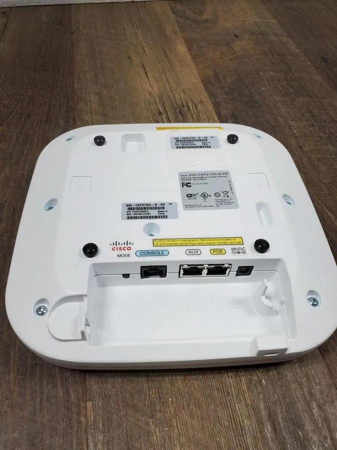 Точка доступа Wi-Fi Cisco AIR-CAP2702I-B-K9 Dual Band Wireless Access Point PoE 