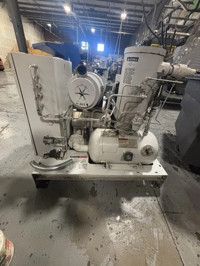 Компрессор Gardner Denver EDE99M 50HP Air Compressor motor — фото лота 2