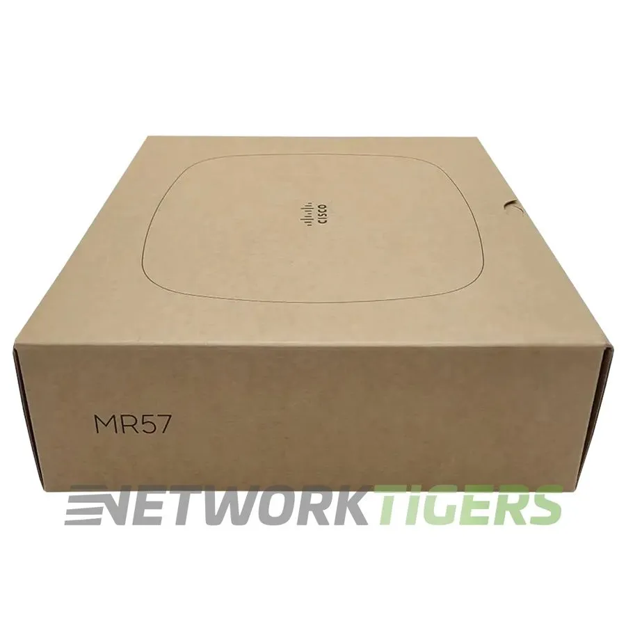 Точка доступа Wi-Fi Cisco Meraki MR57-HW 802.11aX DC/PoE Wireless Access Point