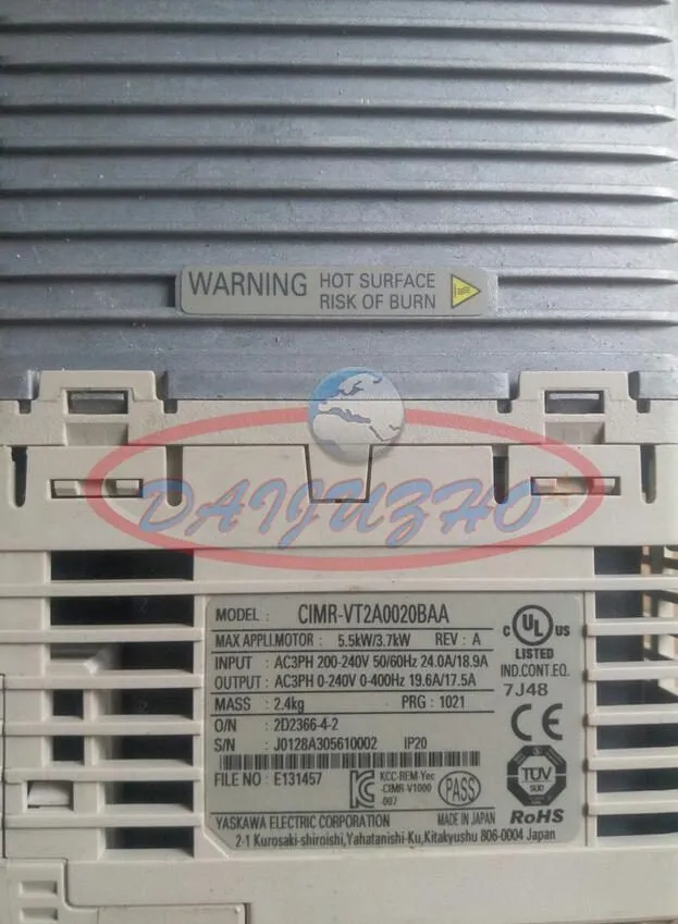 Частотный преобразователь Yaskawa Frequency Converter V1000 CIMR-VT2A0020BAA 5.5