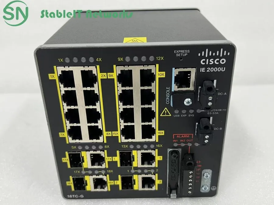 Коммутатор Cisco IE-2000U-16TC-G Industrial Ethernet Switch 16 Port Compact
