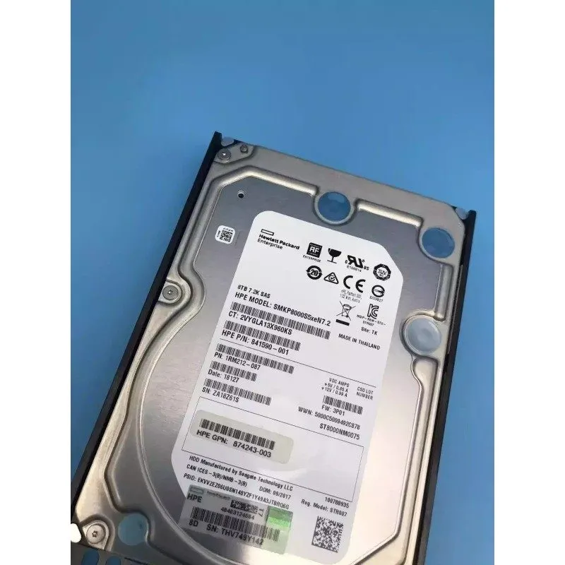 Жёсткий диск P9B44B 846590-001 HPE 3PAR 8000 8TB SAS 7.2K LFF Hard Drive HDD
