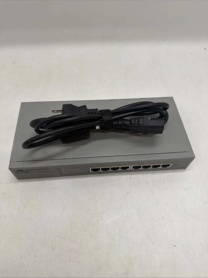 Коммутатор Allied Telesis AT-FS708 PoE 8 Port 10/100Mbps + 1 SFP Switch WORKS