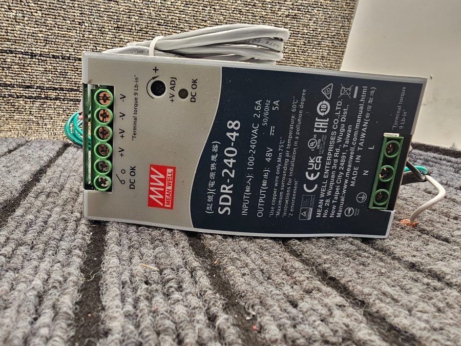 Блок питания SDR-240-48 Single Output Industrial Power Supply 240W 48V DIN Rail