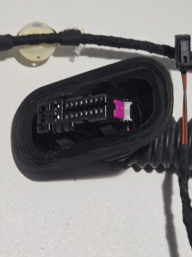 Жгут проводов 2010-2015 AUDI Q7 Front LEFT DOOR Wiring Harness 4L0971029BQ — фото лота 1