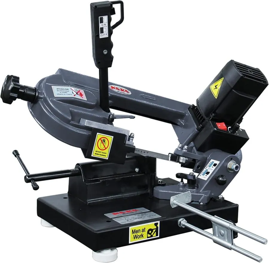Оборудование ЧПУ ​ Benchtop Metal Cutting Band Saw 1000W 40-88MPM Blade Speed 0°