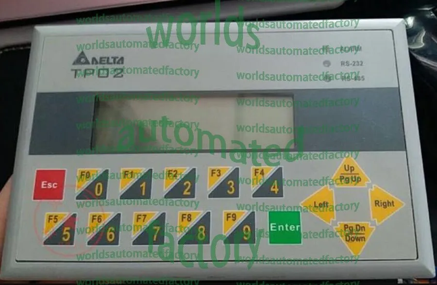 Панель оператора DELTA TP02G-AS1 TEXT PANEL HMI DISPLAY 24VDC