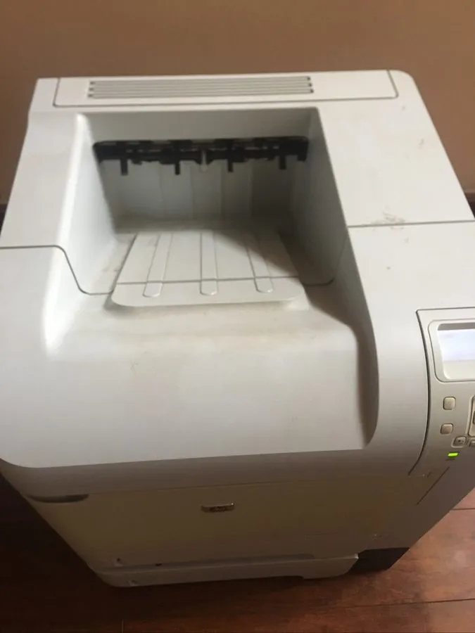 Лазерный принтер HP Laserjet P4014n Laser printer *Professionally Cleaned & Serv — фото лота 2