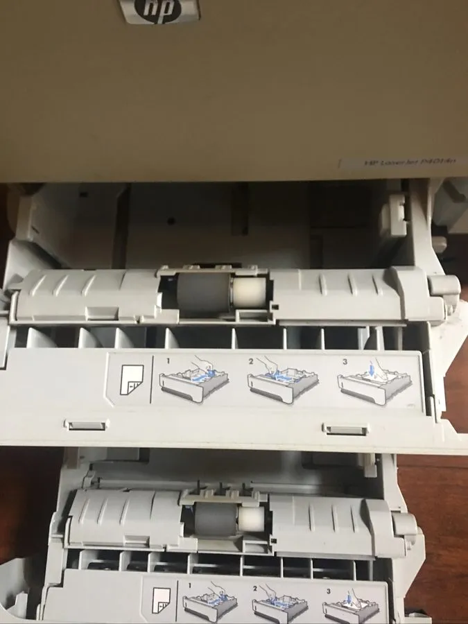 Лазерный принтер HP Laserjet P4014n Laser printer *Professionally Cleaned & Serv — фото лота 4