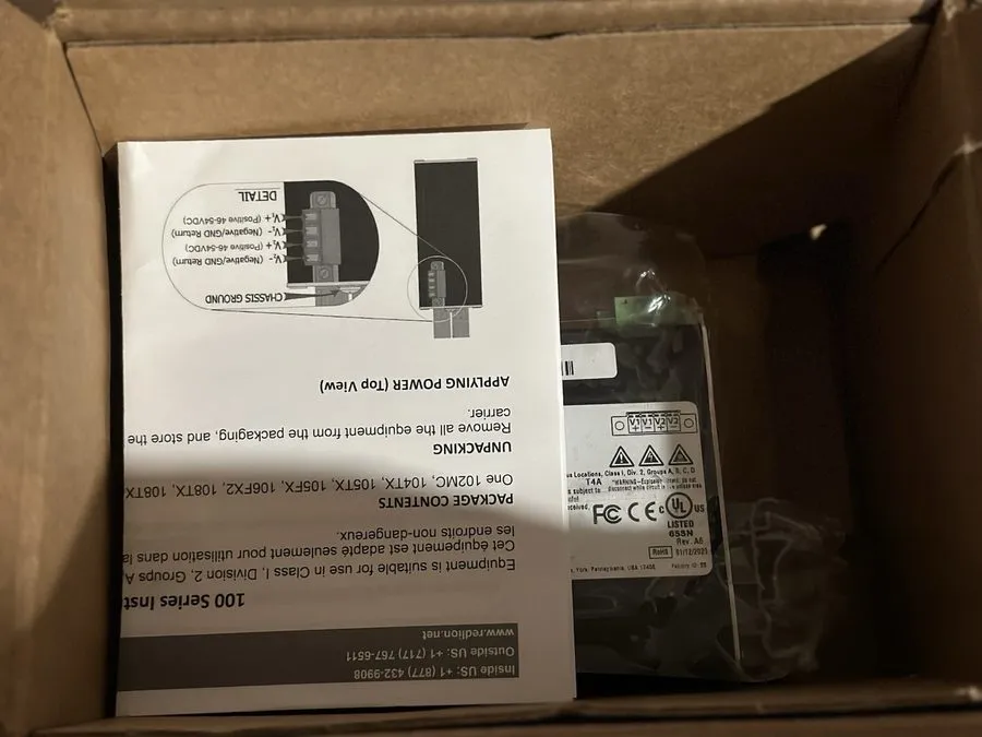 Медиаконвертер Red lion N-Tron 105FXE-ST-15 Media Converter — фото лота 1