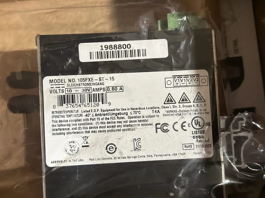 Медиаконвертер Red lion N-Tron 105FXE-ST-15 Media Converter — фото лота 2