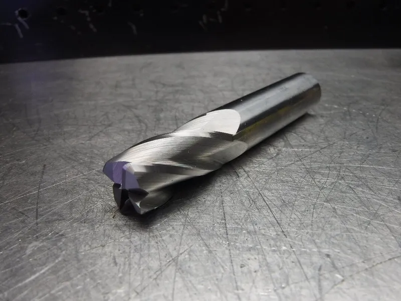 Режущий инструмент CTMI 5/8" Carbide Endmill 4 Flute 5/8 x 5/8 4F XLONG BE TIALN — фото лота 1