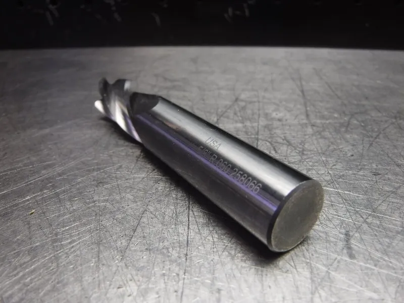 Режущий инструмент CTMI 5/8" Carbide Endmill 4 Flute 5/8 x 5/8 4F XLONG BE TIALN — фото лота 2