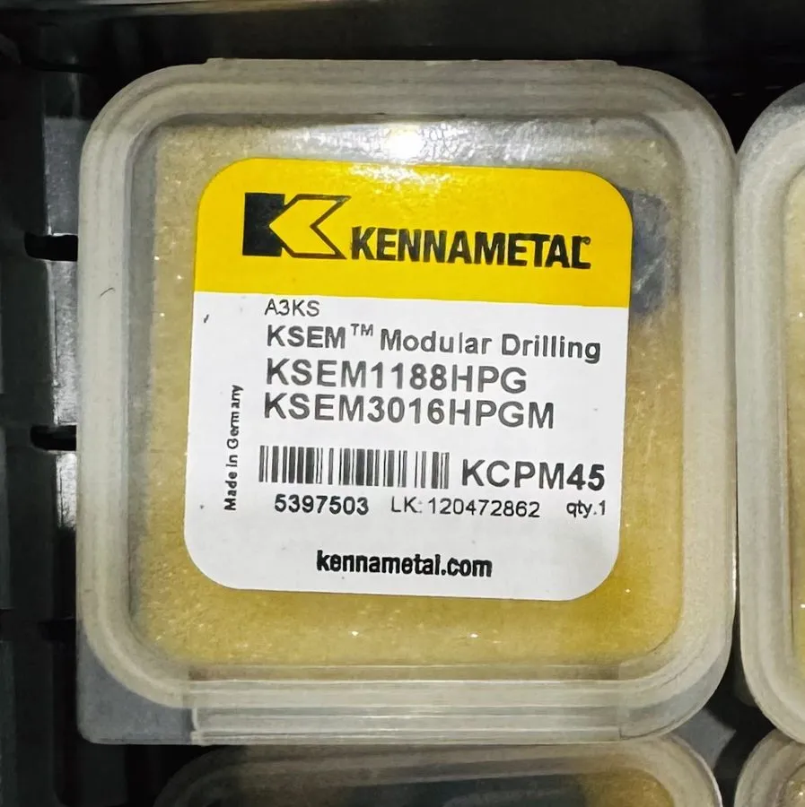 Режущий инструмент Kennametal KSEM1188HPG KCPM45 KSEM3016HPGM 1.188" / 30.16mm C