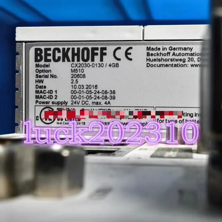 IIoT-устройство BECKHOFF CX2500-0030 CX2030-0130 CX2100-0004