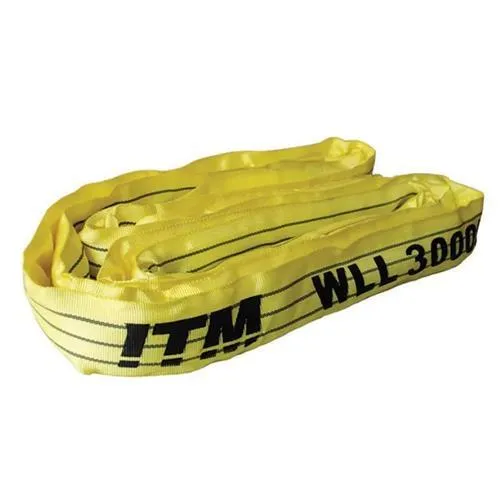 Таль ITM 3 Ton Round 5M 6M 8M 10M Yellow Lifting Sling Hoist Rigging 3T TM9162-0