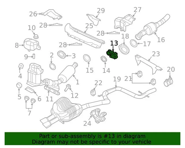 Трубопроводная арматура Volkswagen Exhaust Back Pressure Regulator 1K0-253-691-J