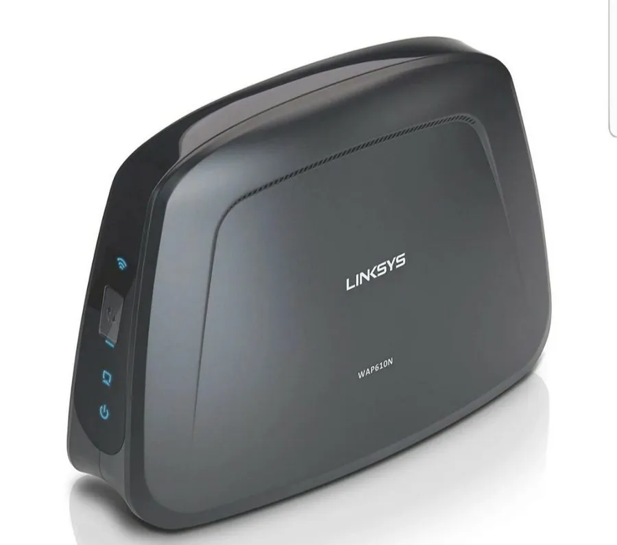 Точка доступа Wi-Fi Linksys N300 Dual-Band Wireless-N Access Point WAP610N Cisco — фото лота 2