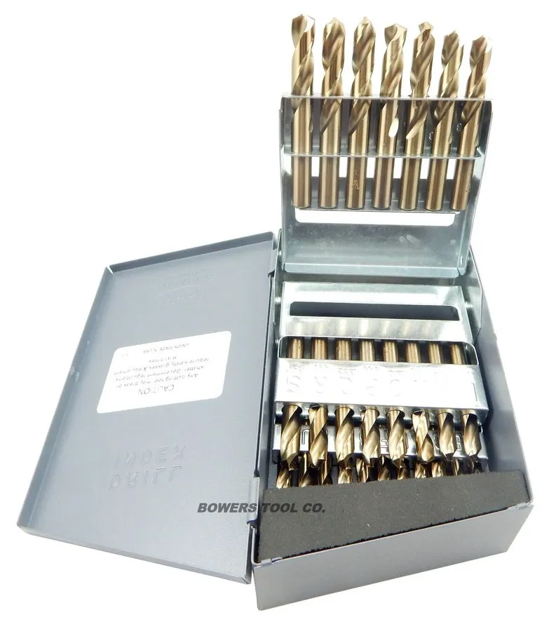 Режущий инструмент Norseman LETTER Stubby Screw Machine Length M7 Drill Bit Set  — фото лота 1