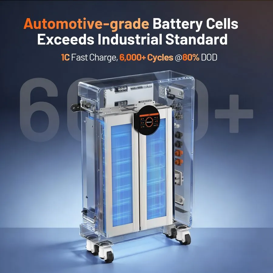 Аккумулятор Bluetooth 15360Wh 48V 300Ah LiFePO4 Battery Vertical Standing 200A B — фото лота 2