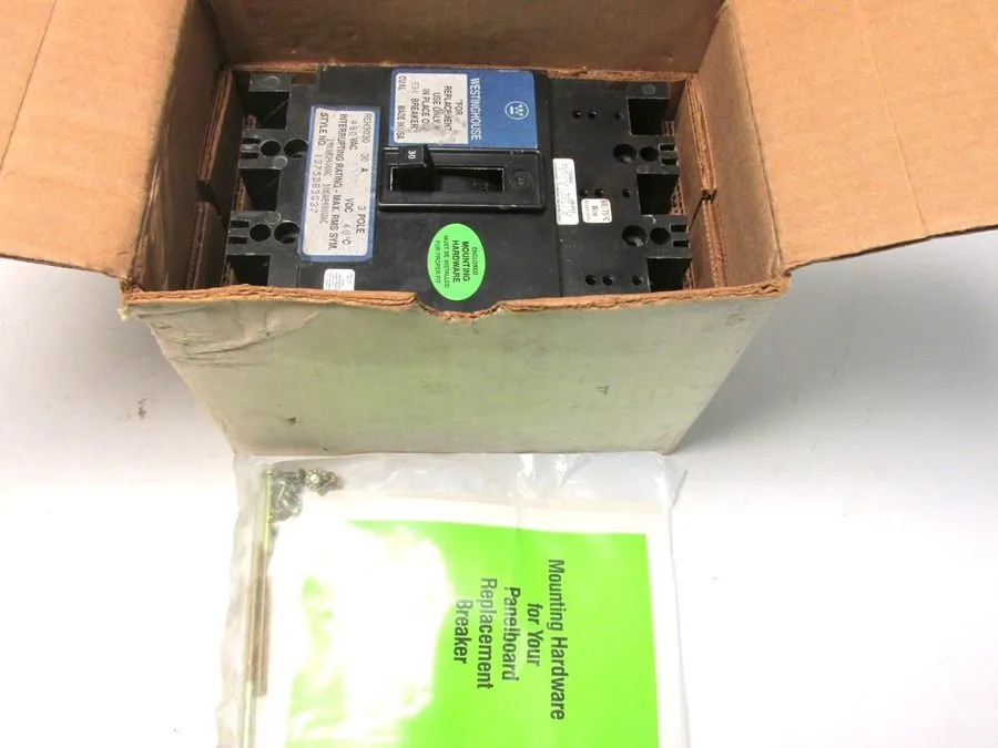 Автоматический выключатель Take Out! Westinghouse REH3030 480V 30A 3 Pole Circui