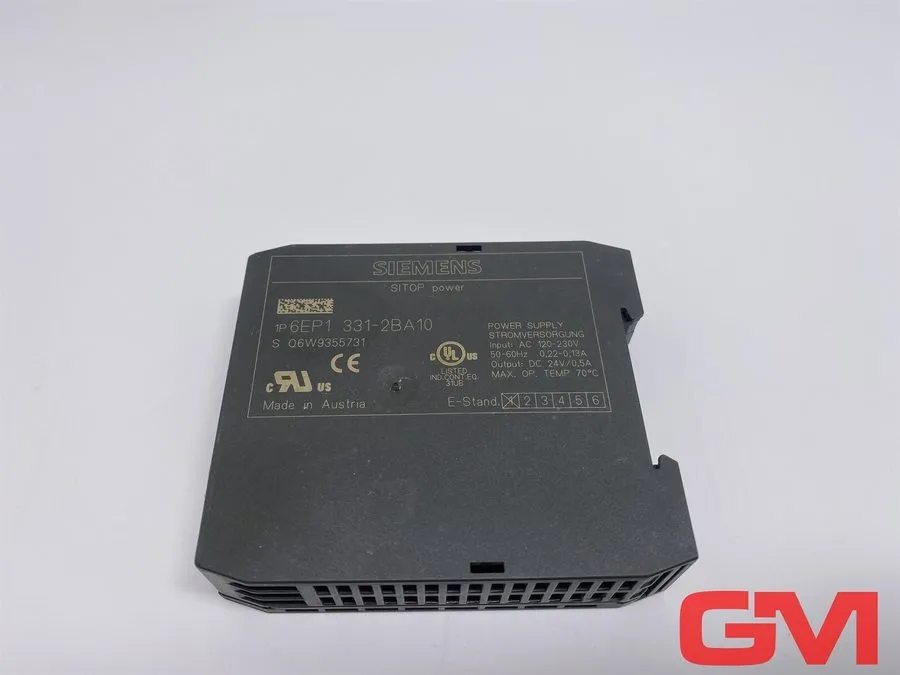 Блок питания Siemens SITOP Power 6EP1331-2BA10 Power Supply 24V DC 0.5A 120-230V