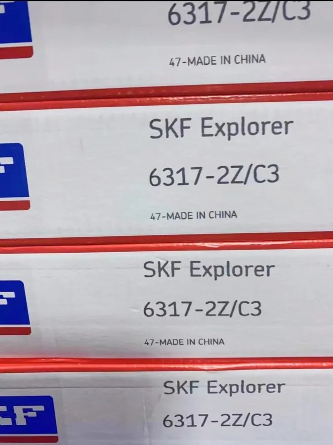 Подшипник SKF 6317-2Z/C3 Deep Groove Ball Bearing