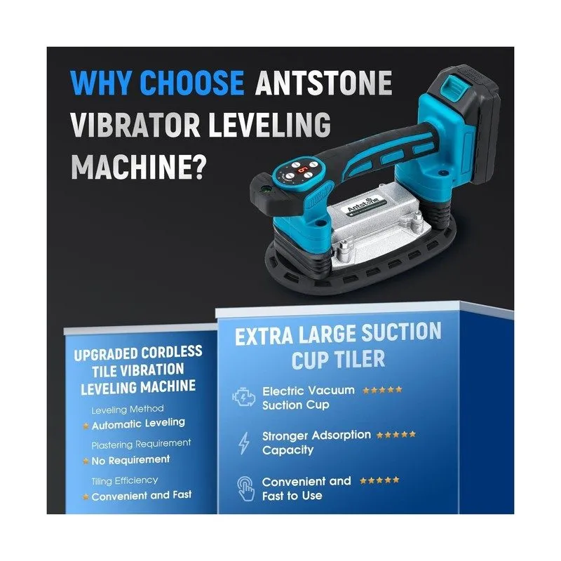 Вакуумная присоска Antstone Tile Vibration Tool 220mm Suction Cup 441lbs/200kg A