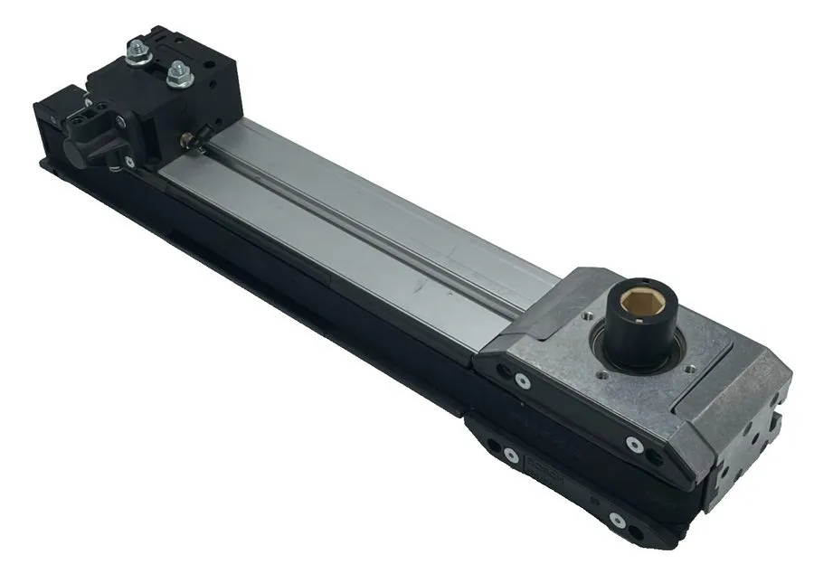 Конвейер BOSCH REXROTH 3842518043 Single Track Belt Conveyor,Stop Gate & BALUFF  — фото лота 1