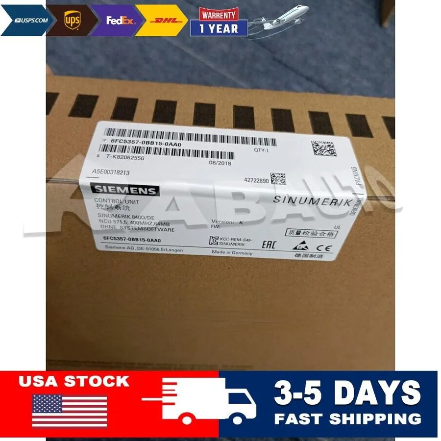 Стойка ЧПУ Siemens 6FC5357-0BB15-0AA0 SINUMERIK 840DDE CNC hardware