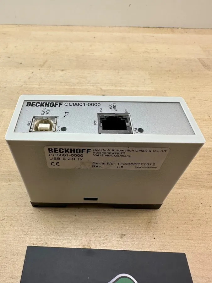 Объектив Beckhoff CU8801-0000 USB Extender