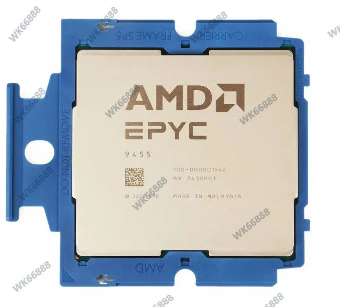 Сервер AMD EPYC 9455 CPU 48 Cores 3.15GHz SP5 300W Server Processors 100-0000015
