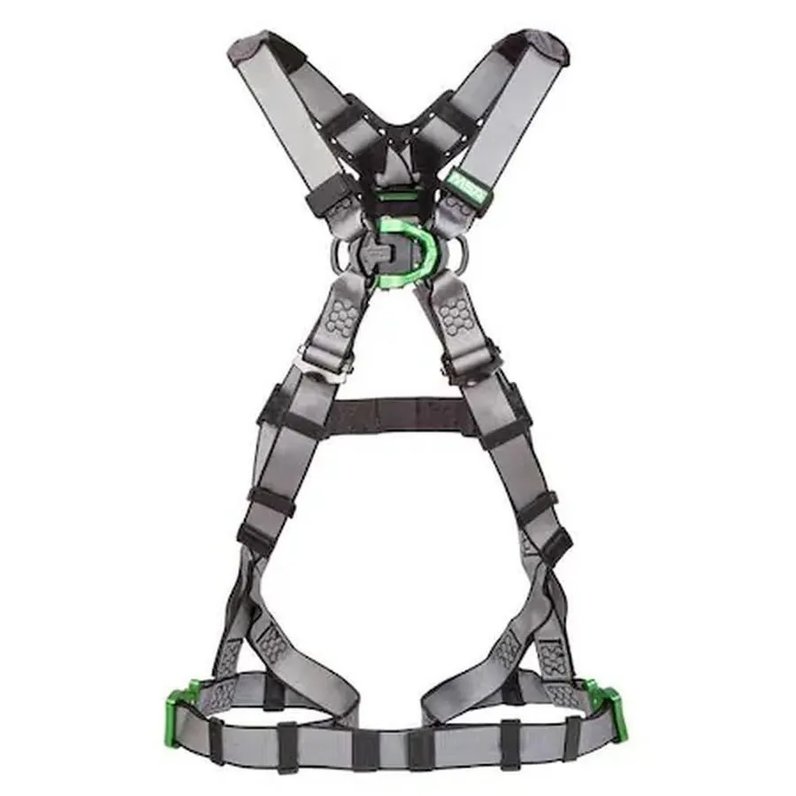 Жгут проводов Msa Safety 10194897 V-Fit Full Body Harness, M, 400 Lb., Quick-Con