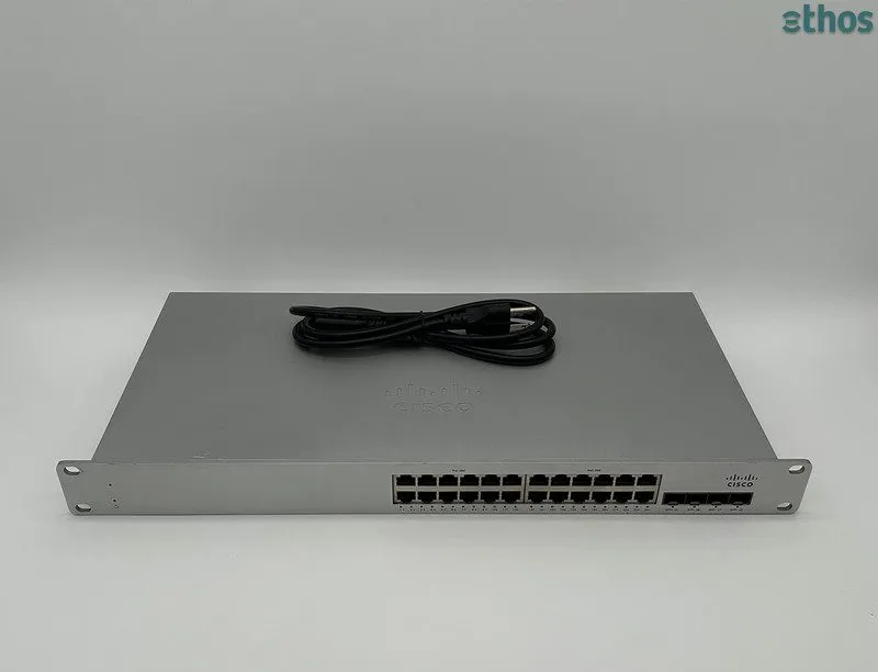Коммутатор Cisco Meraki MS225-24P 24-Port Gigabit PoE Switch UNCLAIMED Factory