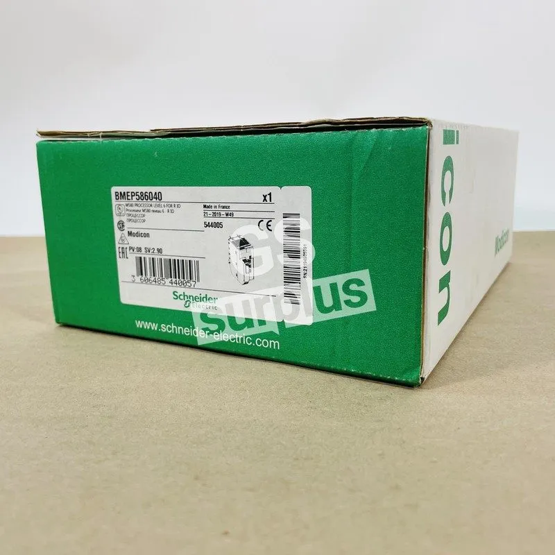 ПЛК Schneider Electric BMEP586040 Standalone Processor, Modicon M580 64MB