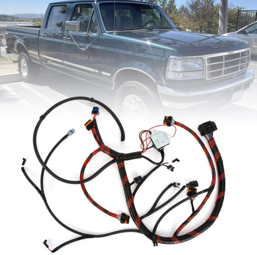 Жгут проводов Engine Wiring Harness Assy для 94-96 Ford F250 F350 F-SuperDuty 7.