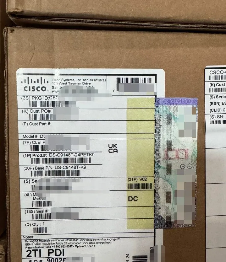 Коммутатор Cisco DS-C9148T-24PETK9 MDS 9148T 48 Ports Switch