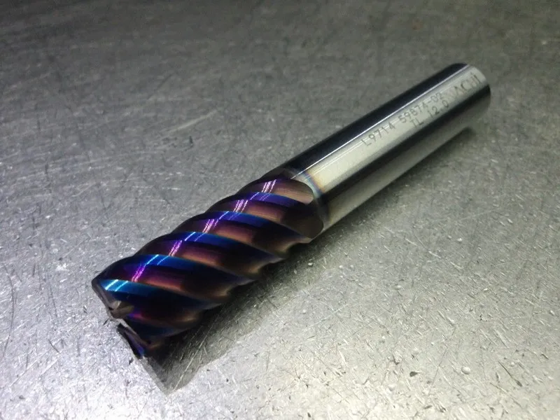 Режущий инструмент Nachi 12mm 5 Flute Carbide SQ Endmill Shank 12.0x26.0x75.0 (L