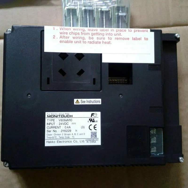 Панель оператора MONITOUCH Graphic Operation Panel V606em10 V812IS V806CD+ HMI