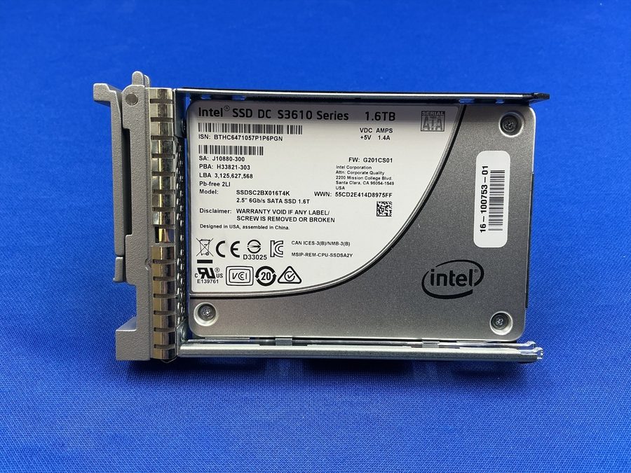 SSD-накопитель Intel DC S3610 Series 1.6TB SATA 6Gb/s 2.5in Internal SSD SSDSC2B