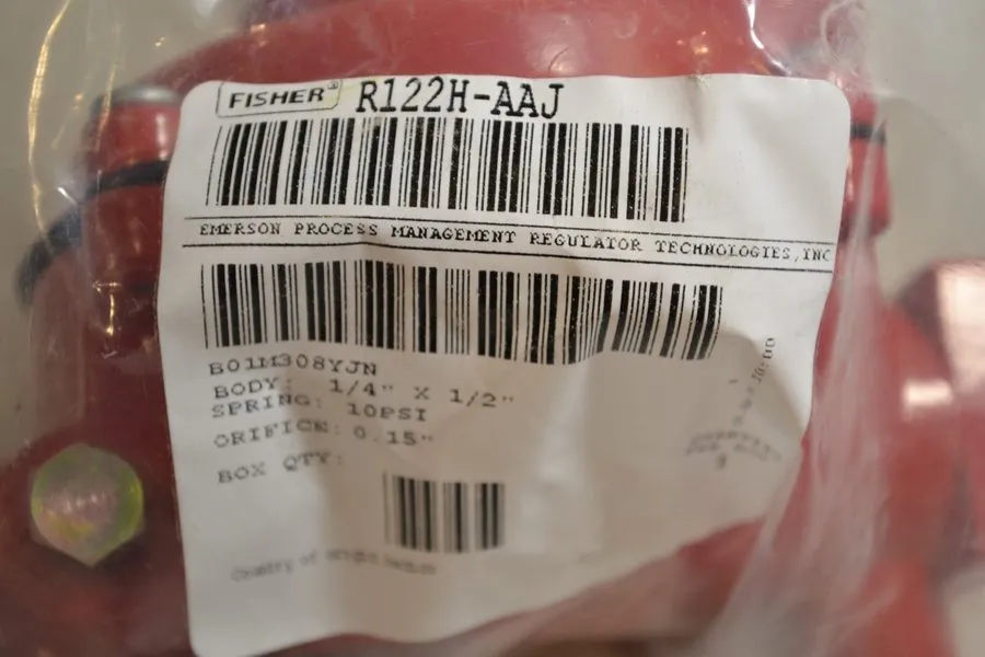 Трубопроводная арматура Fisher Controls R122H-AAJ 10PSI 0.15" Gas Regulator