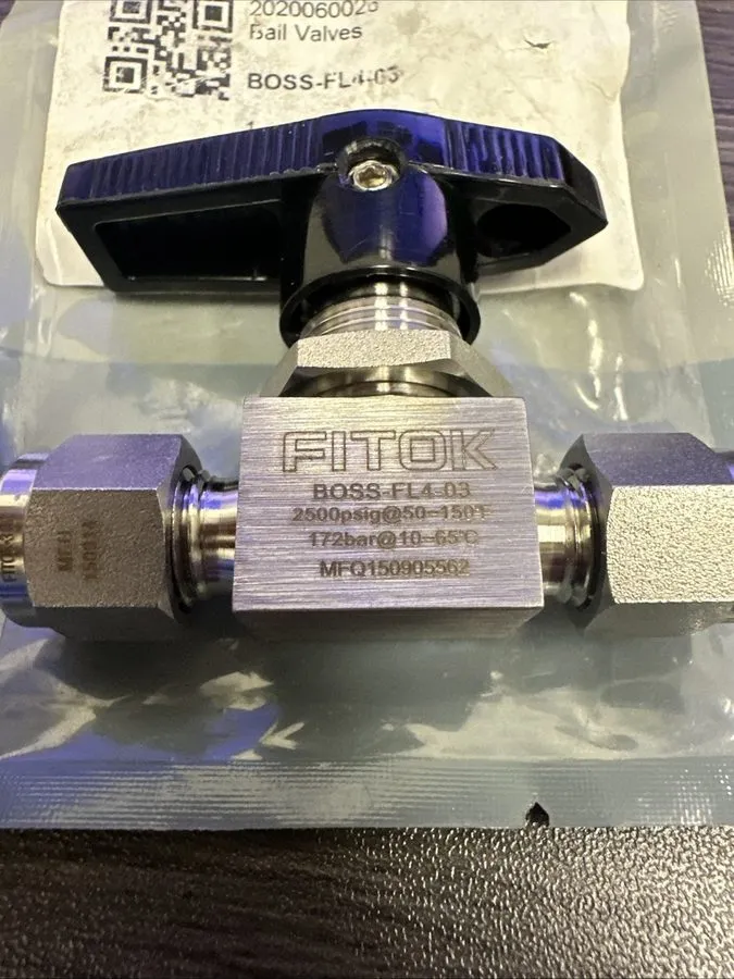 Клапан Swagelok SS-42GS4 ball valve 2500 psig shipping M