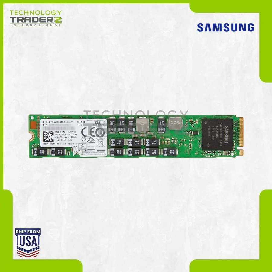 SSD-накопитель MZ-1LW9600 Samsung PM963 Series 960GB NVMe PCI Express M.2 22110 