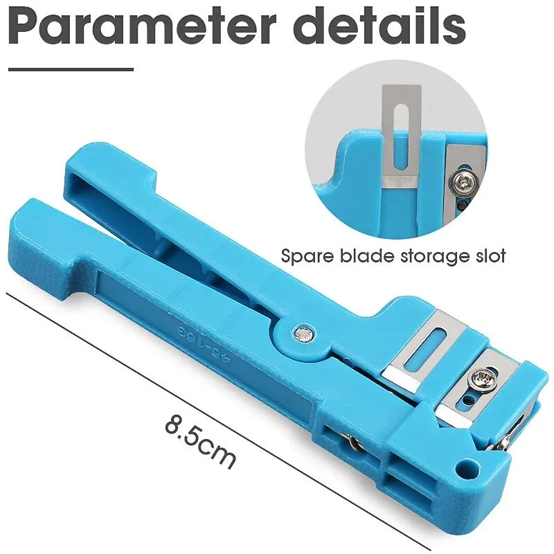Стриппер 45-163 Fiber Optic Stripper Optical Fiber Jacket Stripper Fiber Optic