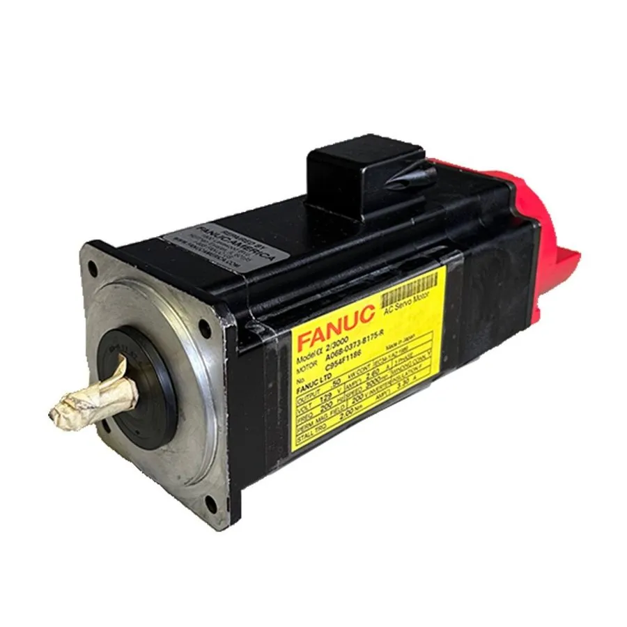 Серводвигатель FANUC AC Servo Motor 02/3000 A06B-0373-B175 0.5 kW 199V 3000RPM