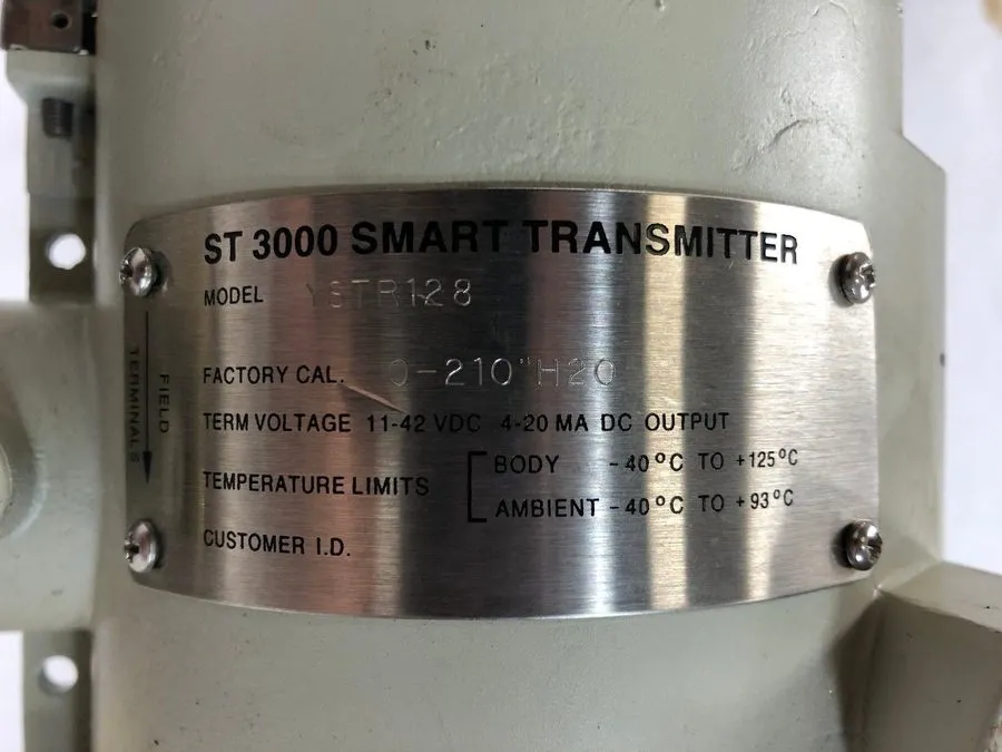 Датчик давления Honeywell ST3000 Smart Pressure Transmitter 11-42VDC 0-100 INH20