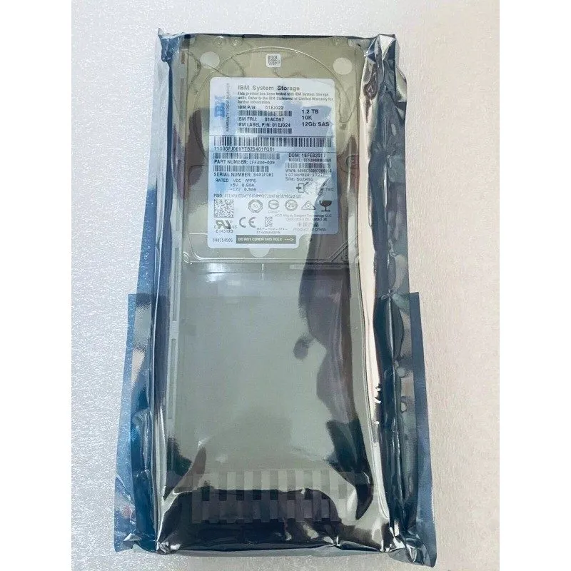 Жёсткий диск IBM 1.2TB 10K RPM 12Gbps 2.5" SAS HDD Hard Drive 01AC597 01EJ022 01