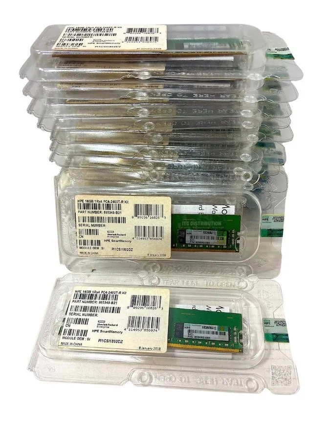 Модуль памяти 805349-B21 I HPE 16GB 1X16GB Single Rank X4 DDR4-2400 CAS-17-17-17