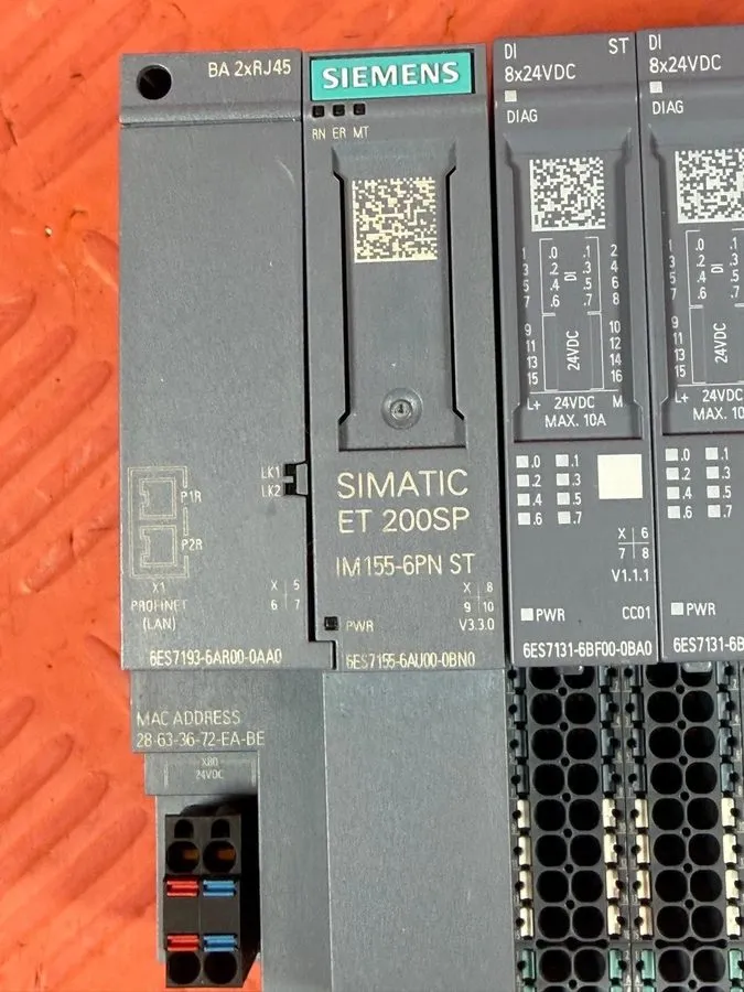Модуль ввода-вывода 6ES7155-6AU00-0BN0 Siemens Simatic ET 200SP, Profinet — фото лота 1